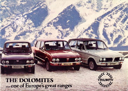 The Triumph Dolomites - GB -